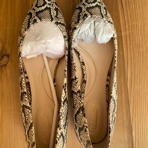 COLE HAAN Brenna Skimmer Python women’s size 9